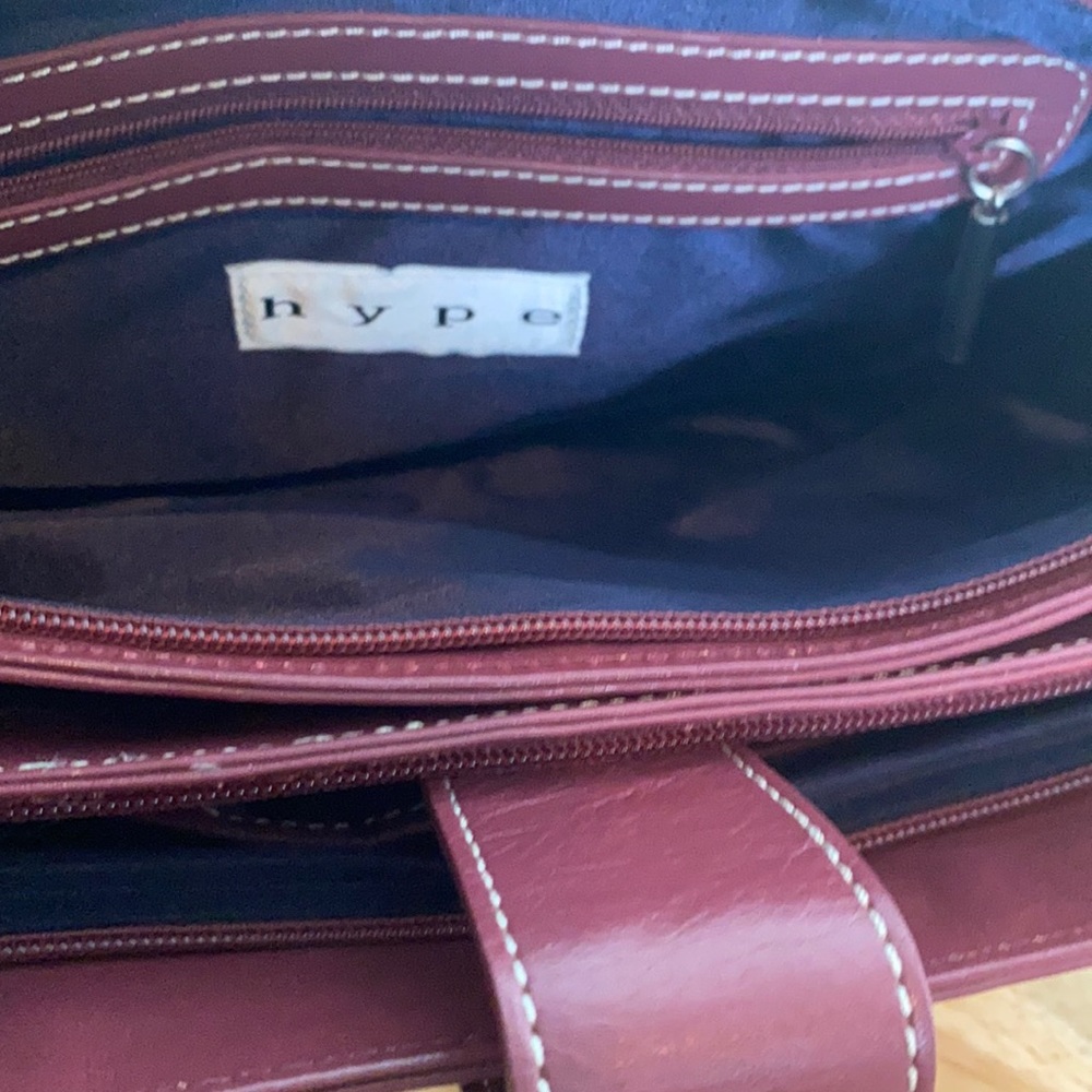 Hype Leather Rectangular Structured Bag. - Picture 14 of 16